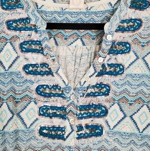 Akemi + Kin Blue Top